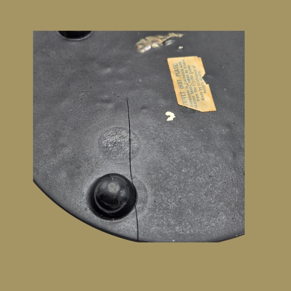 MCM Vintage Betty's Shells Lucite Abalone Shell Round Trivet Handmade USA - Picture 12 of 14